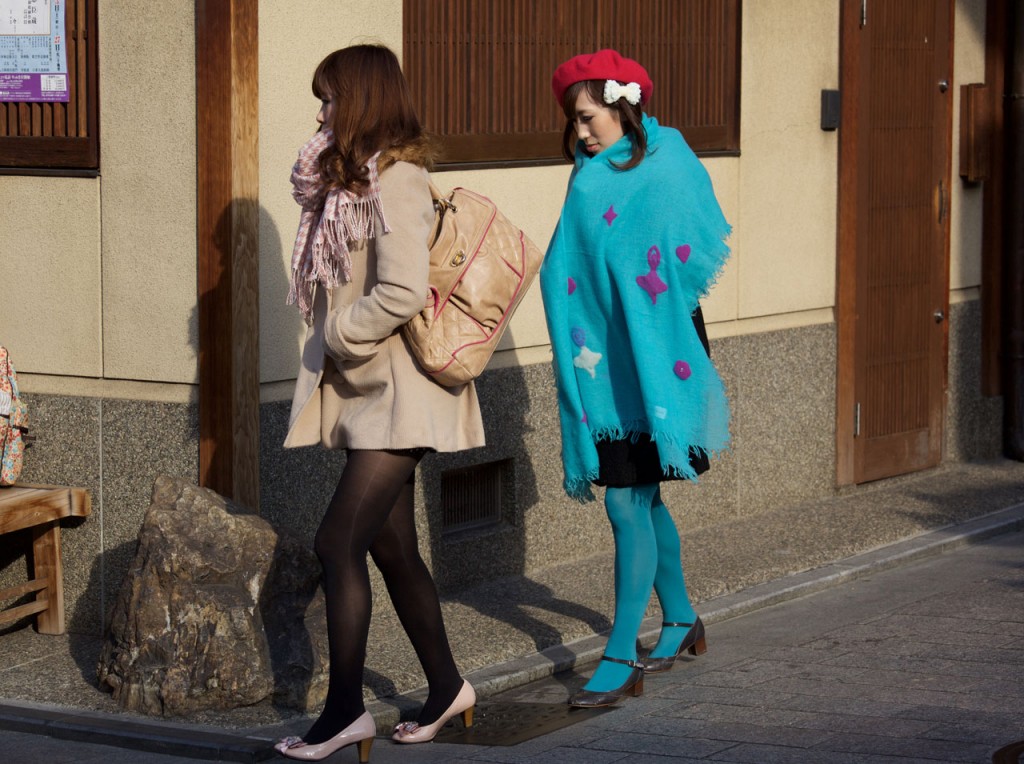 Fashionable women in Japan