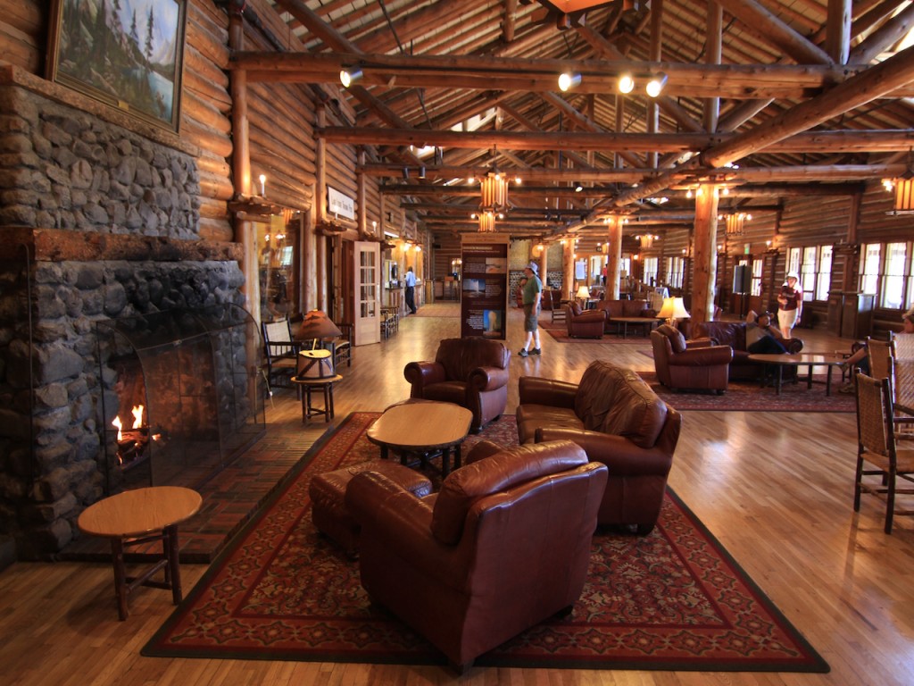 Lake Lodge Cabins lobby