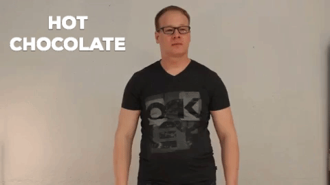 American Sign Language for “hot chocolate”