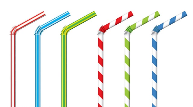 Bendable straws are still used in hospitals and are popular at restaurants and coffee shops. (© Leszek Glasner/Shutterstock.com)